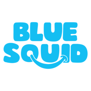 blue squid logo